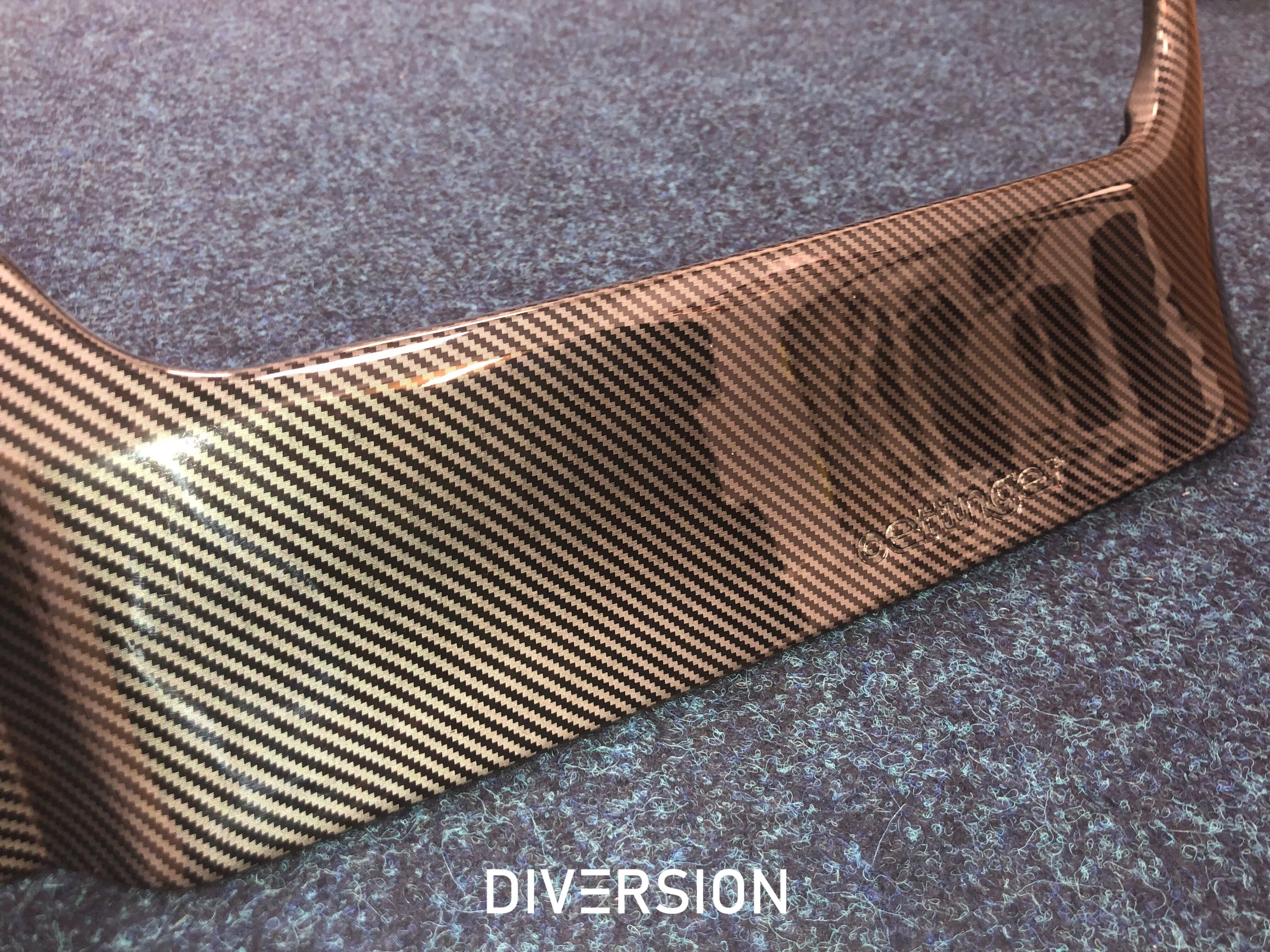 Volkswagen Polo MK5 6C / 6R Carbon Fibre Look Oettinger Style Spoiler (2009-2017 Models) - Image 4