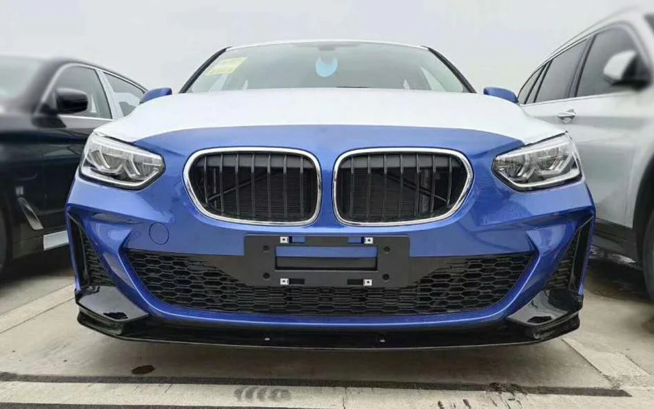 BMW 1 Series M Sport F20 PP Gloss Black Front Splitter (2019+) - Image 5