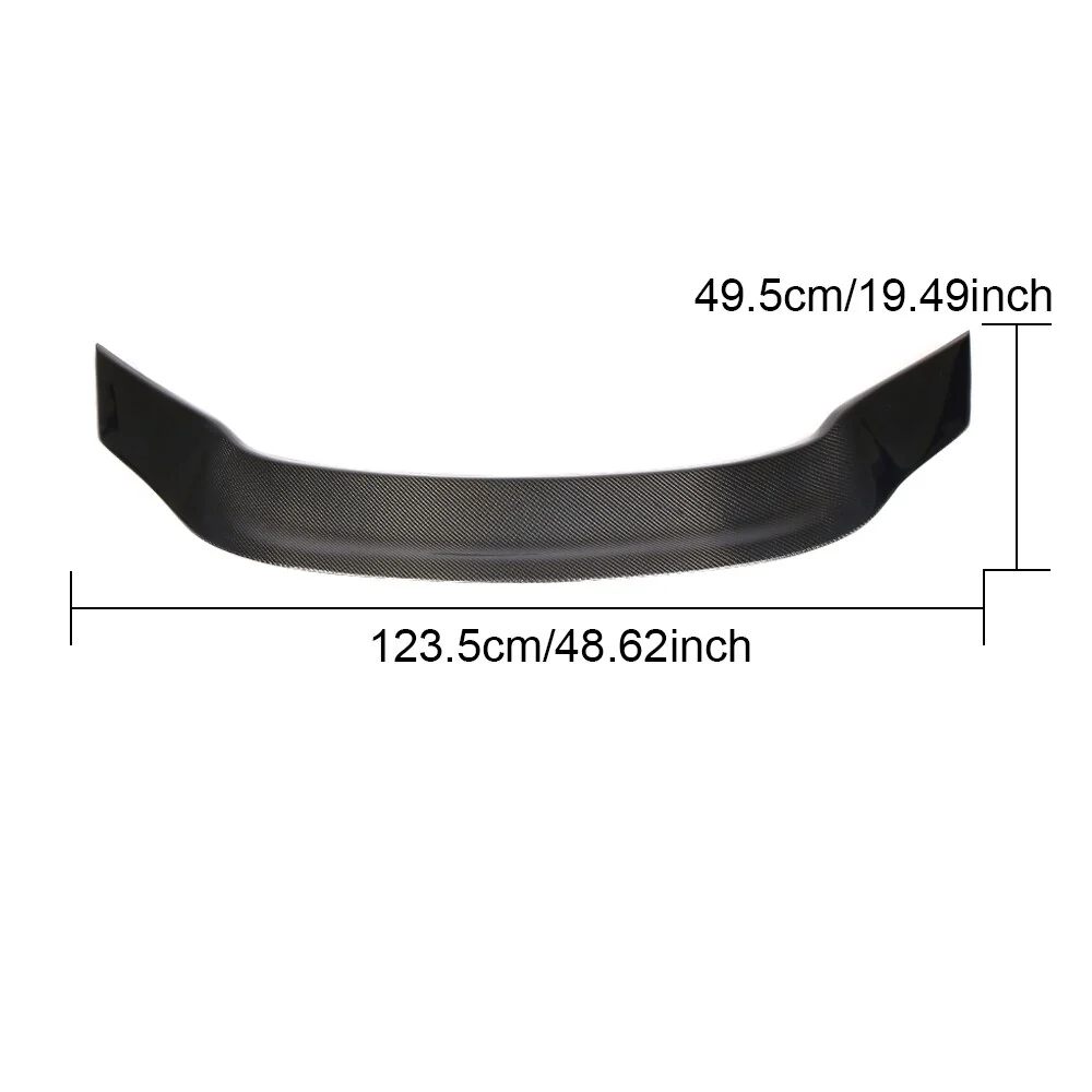 Mercedes CLA Carbon Fibre Boot Spoiler Lip W117 (2013 - 2019 Models) - Image 5