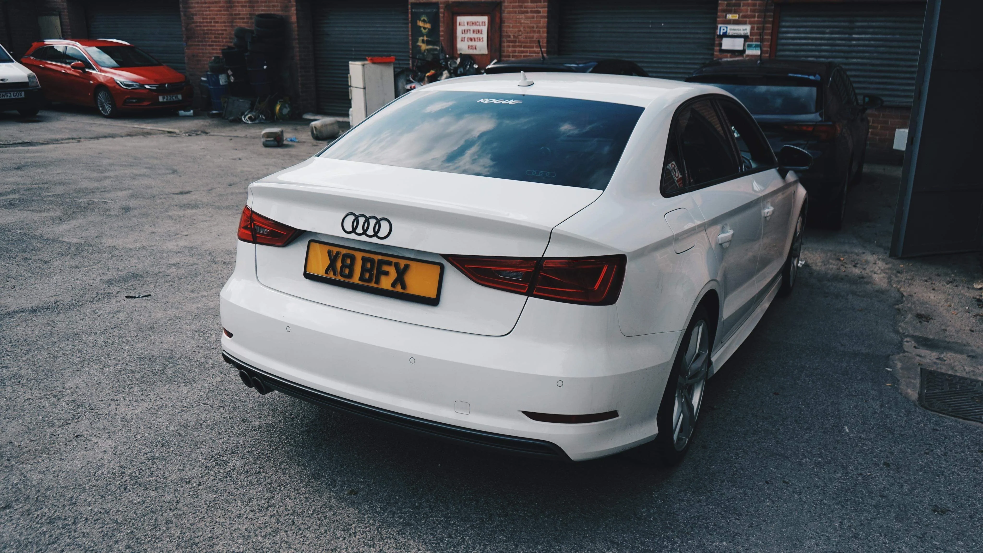 Audi A3 / S3 / RS3 & S-Line Sedan Models Rear Boot Spoiler Lip (2013-2019) - Image 3