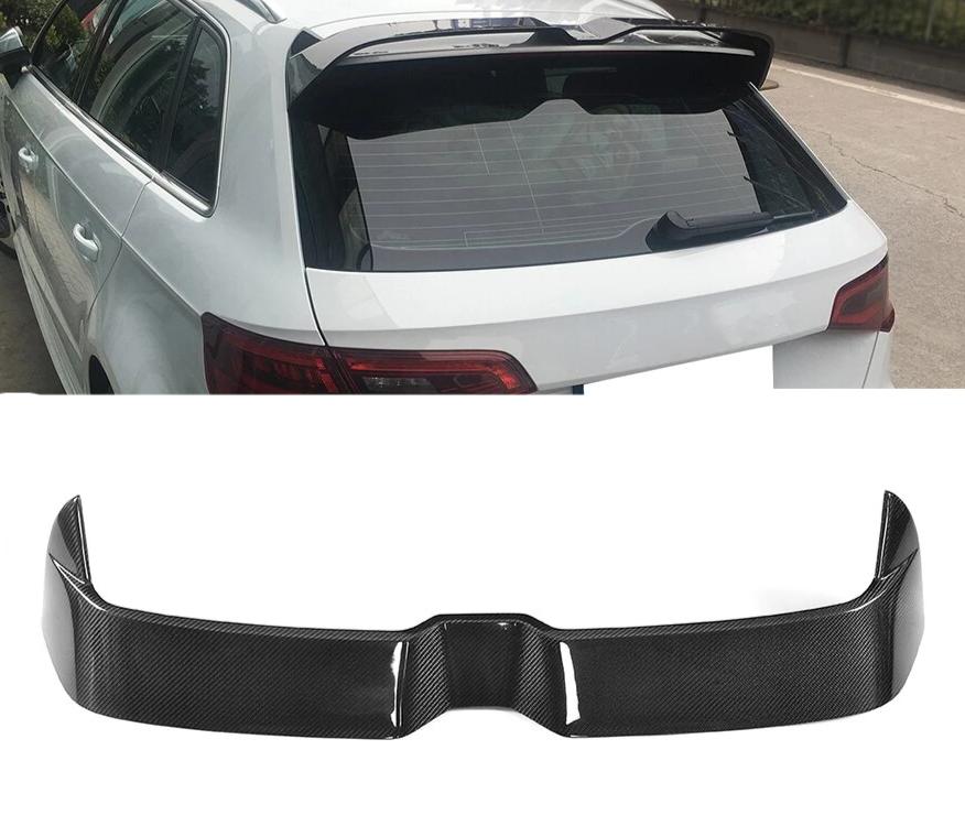 Audi A3 / S3 / RS3 Carbon Fibre Oettinger Style Spoiler (2013-2020 Models) - Image 4