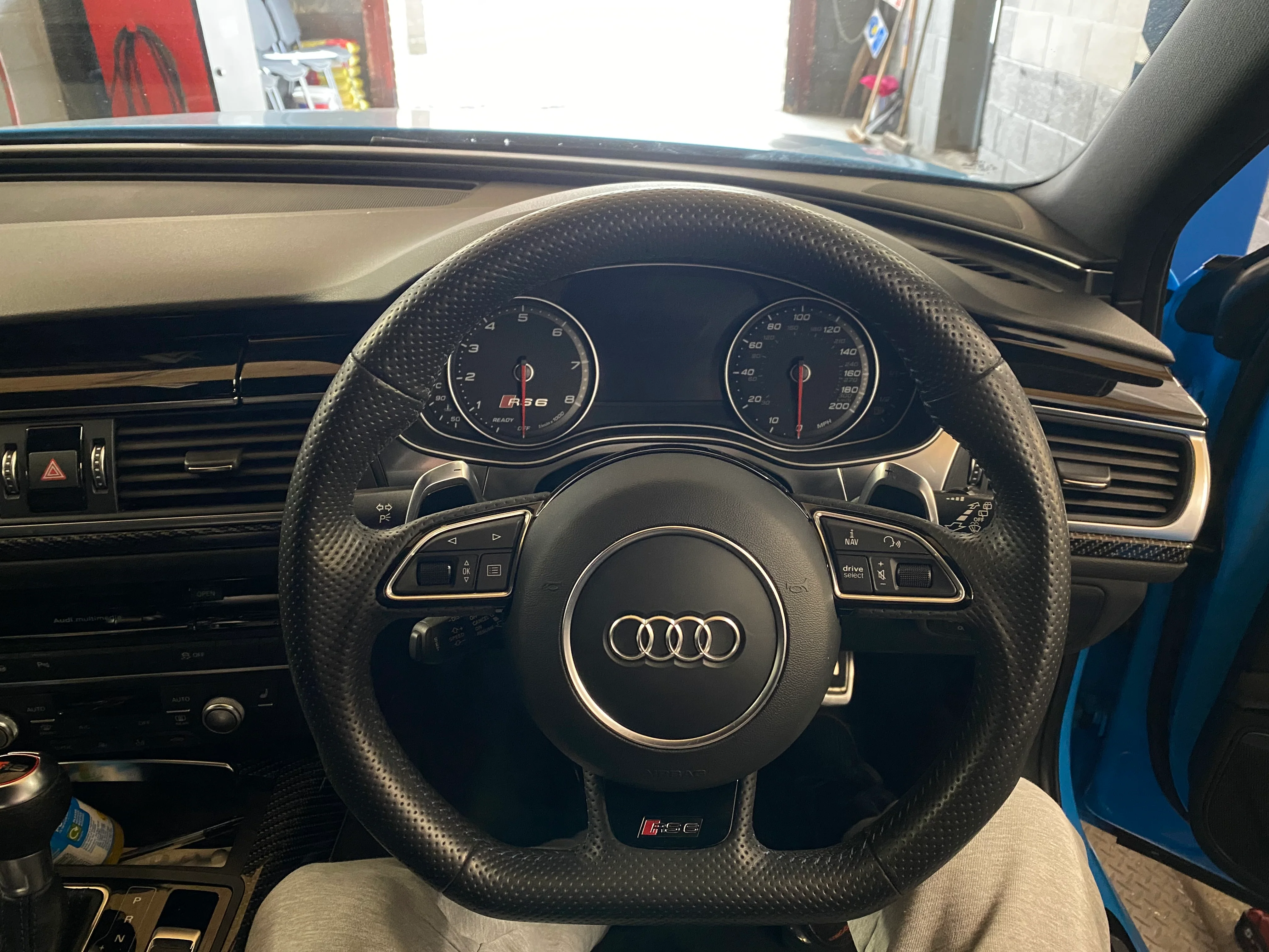 Audi A6 / S6 / RS6 C7 Carbon Fibre Custom Steering Wheel (2013 - 2018 Models) - Image 7