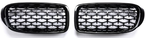 BMW 1 / 2 / 3 / 4 / 5 Series Diamond Replacement Grilles (Read Description) - Image 21