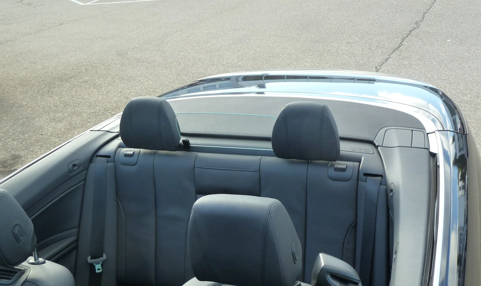 BMW 4 Series Cabriolet F33 & F83 UR-Windschott Clear Glass Wind Breaker / Deflector - Image 3