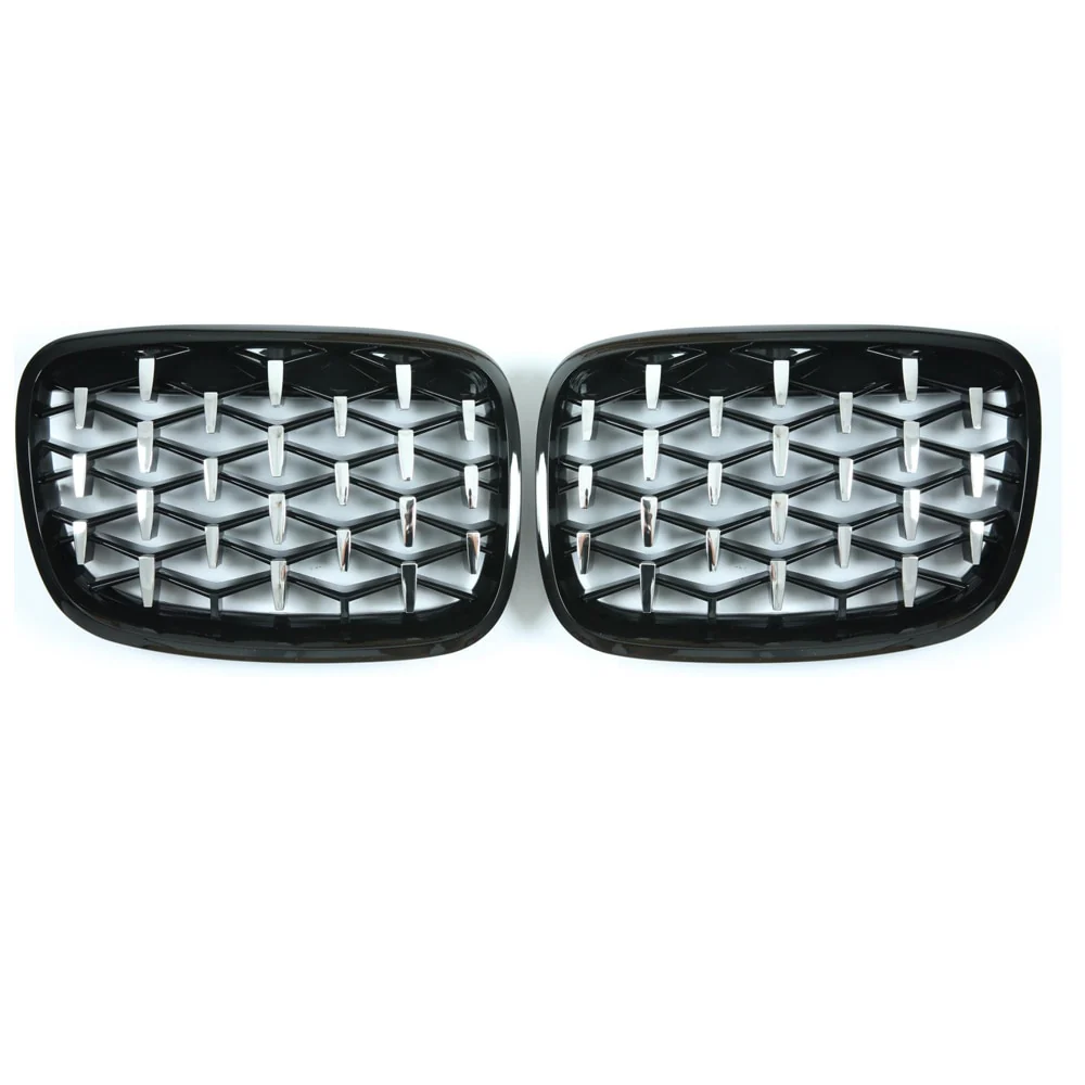 BMW X5 E70 / X6 E71 Diamond Replacement Grilles (2007-2013) - Image 4