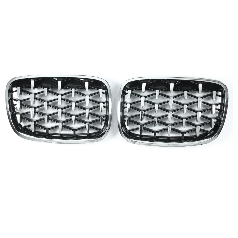 BMW X5 E70 / X6 E71 Diamond Replacement Grilles (2007-2013) - Image 5