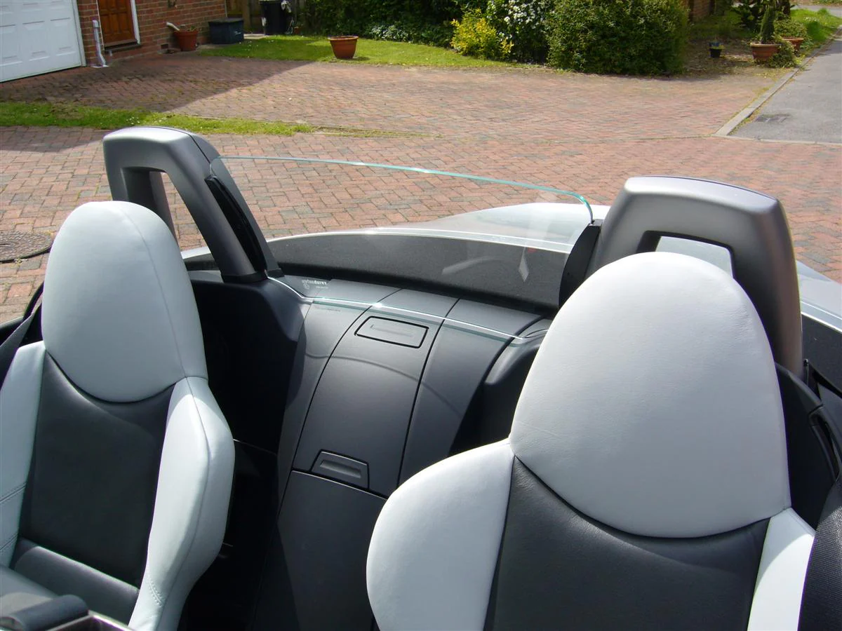BMW Z4 E85 UR-Windschott Clear Glass Wind Breaker / Deflector - Image 4