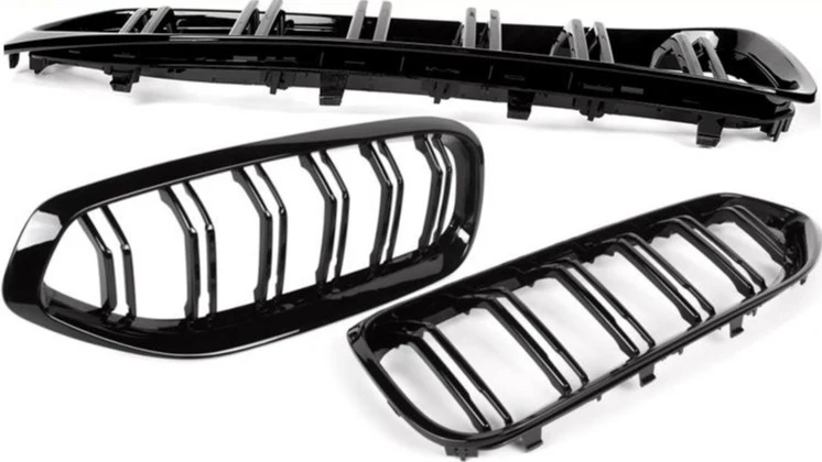 DAS - BMW Z4 G29 Strip Front Grille Pair Gloss Black (2019+) - Image 4