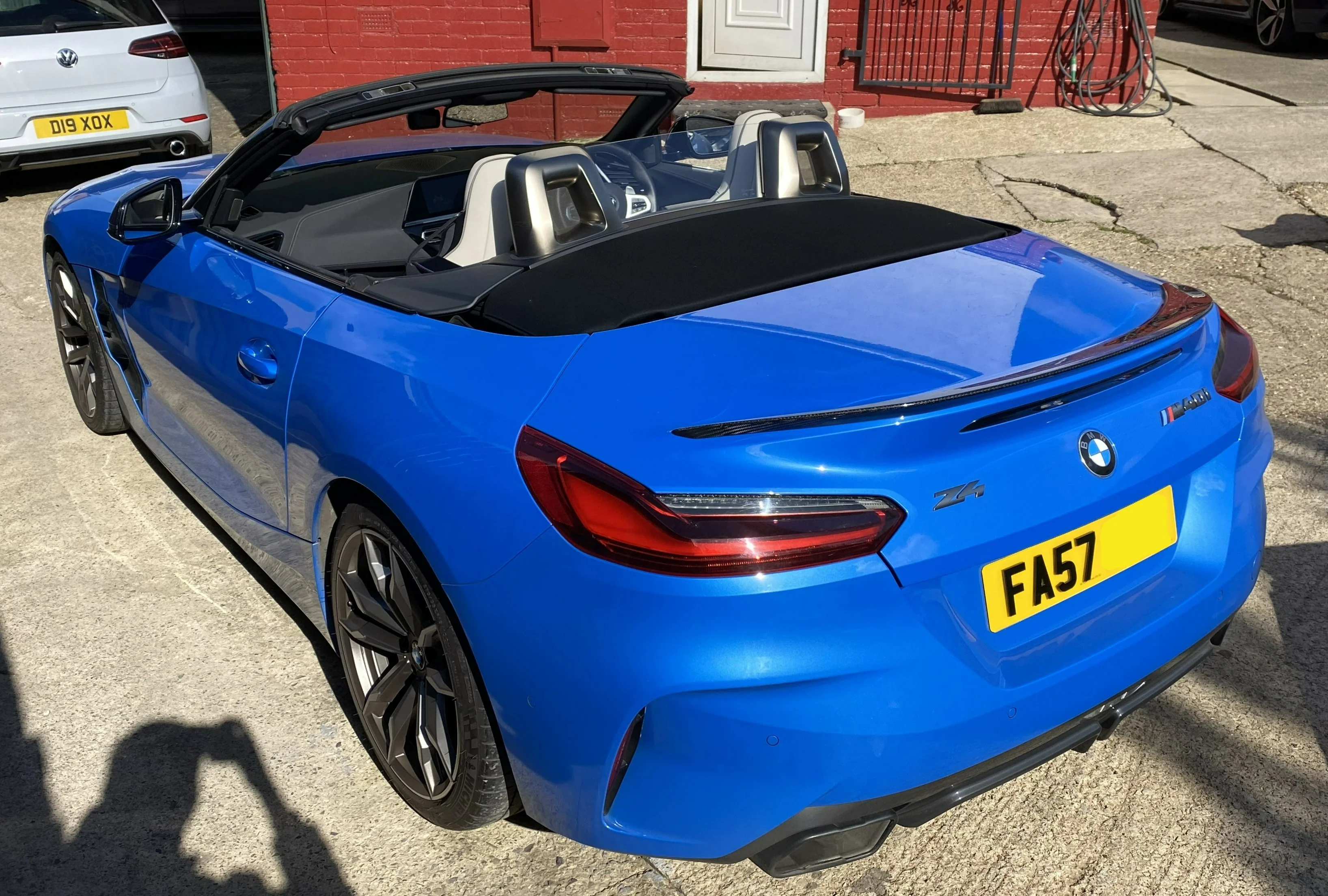 BMW Z4 G29 UR-Windschott Clear Glass Wind Breaker / Deflector - Image 4