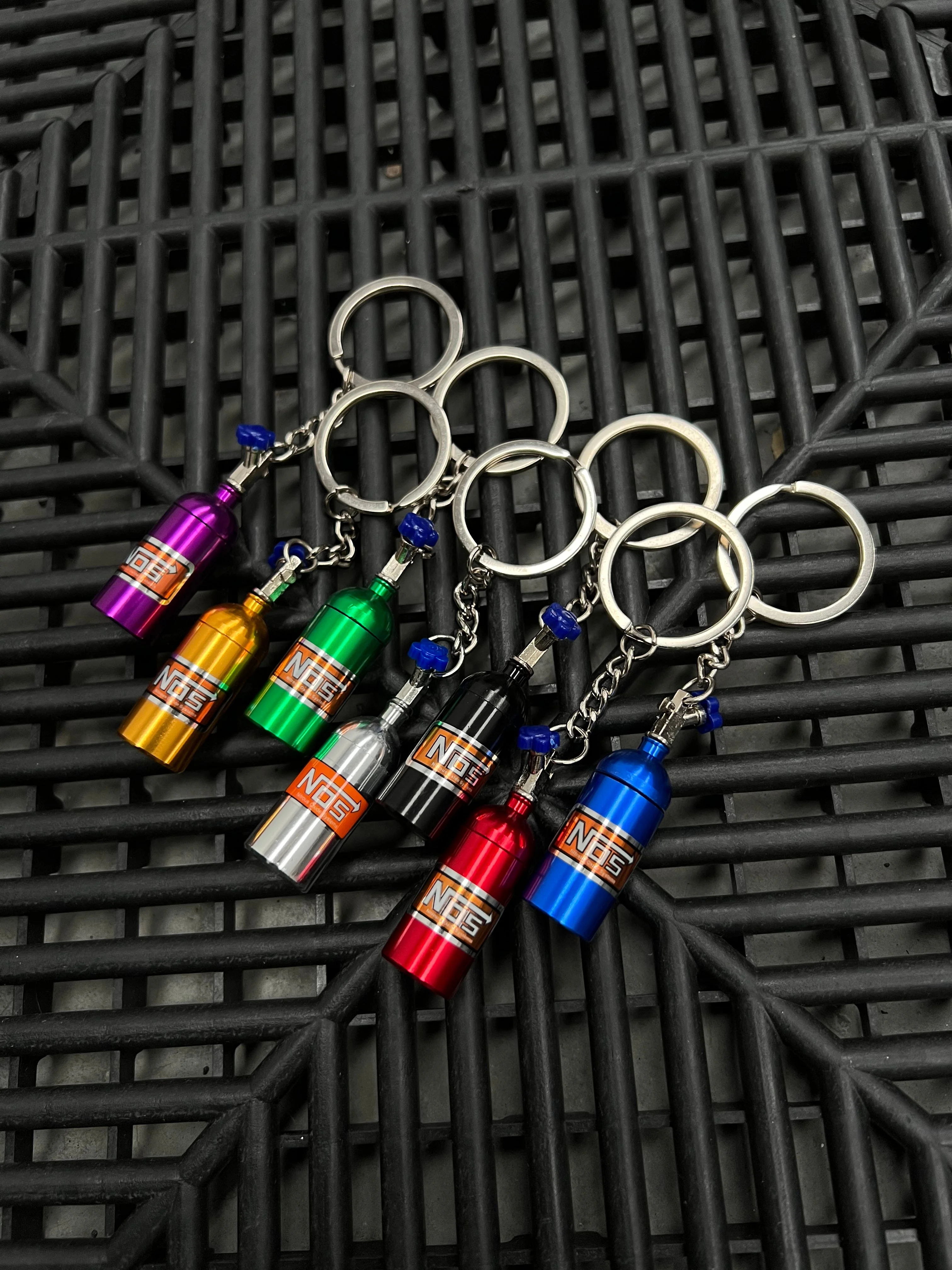 NOS Bottle Style Keyring - Image 3