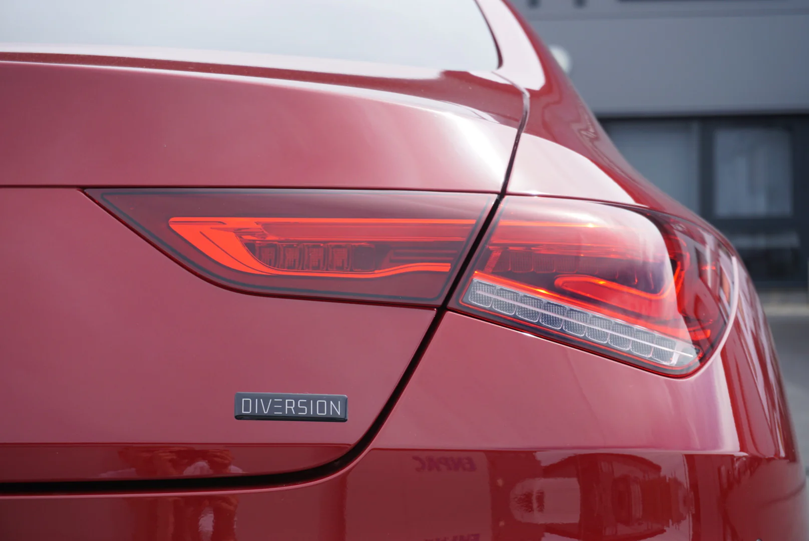 DIVERSION Gel Boot / Trunk Self Adhesive Badge (Black & White) - Image 3