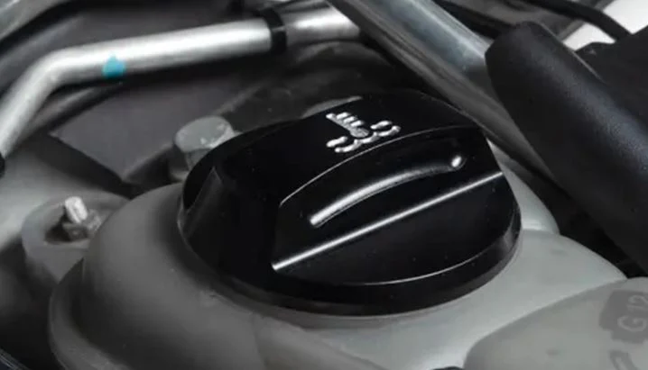 ECS Tuning Billet Expansion Tank Cap - Black Anodized - Image 3