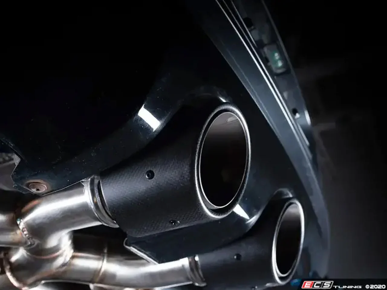 ECS Universal Swivel 4 inch Exhaust Tip (Priced each) - Image 3