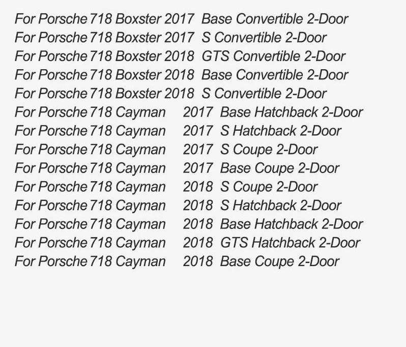 Porsche Boxster/Cayman 718 Rear Diffuser Carbon Fibre - Image 6