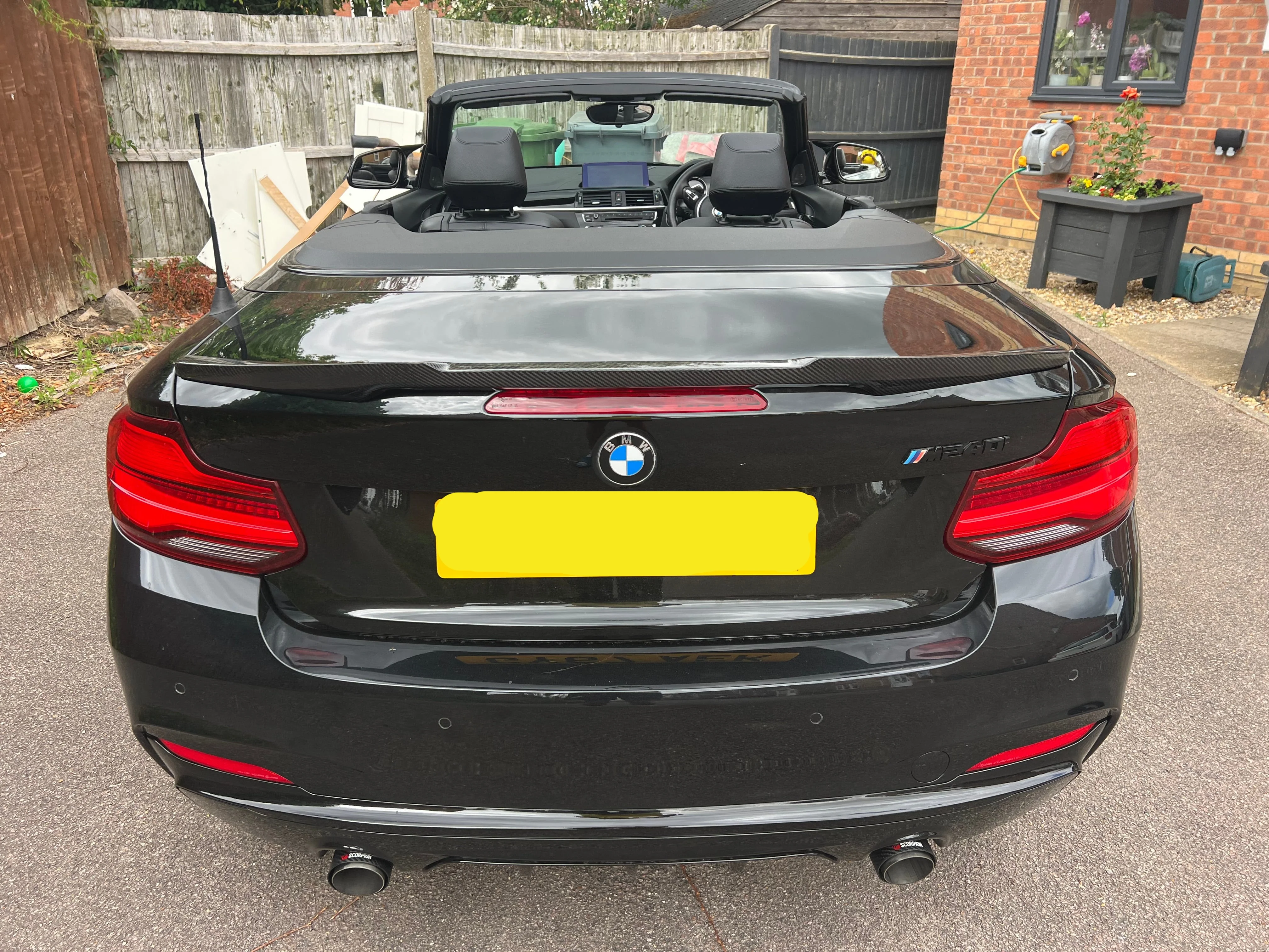 BMW F22/F23 2 Series Carbon Fibre Rear Boot Spoiler (2014-2019) - Image 12