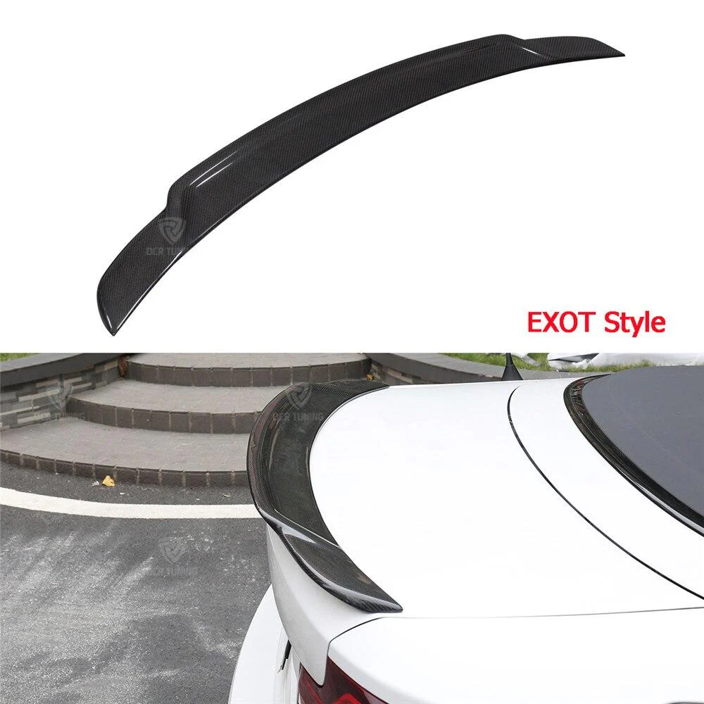 BMW F22/F23 2 Series Carbon Fibre Rear Boot Spoiler (2014-2019) - Image 4