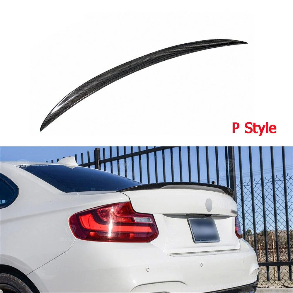 BMW F22/F23 2 Series Carbon Fibre Rear Boot Spoiler (2014-2019) - Image 5
