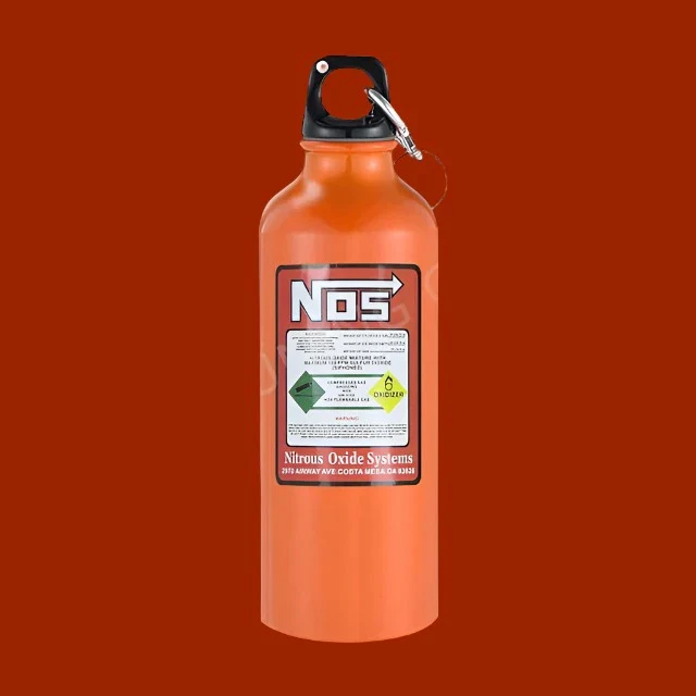 'NOS' Bottle Style Flask 500ml - Image 10