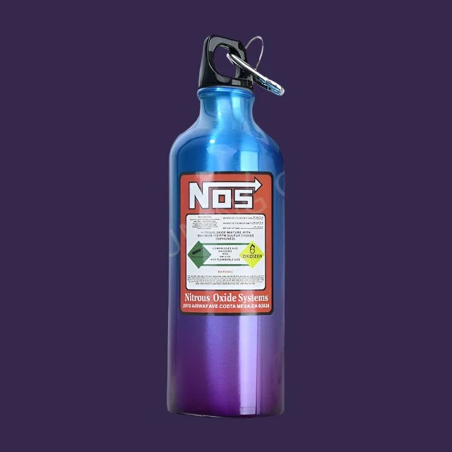 'NOS' Bottle Style Flask 500ml - Image 12