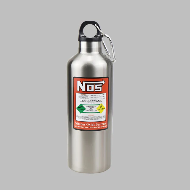 'NOS' Bottle Style Flask 500ml - Image 5