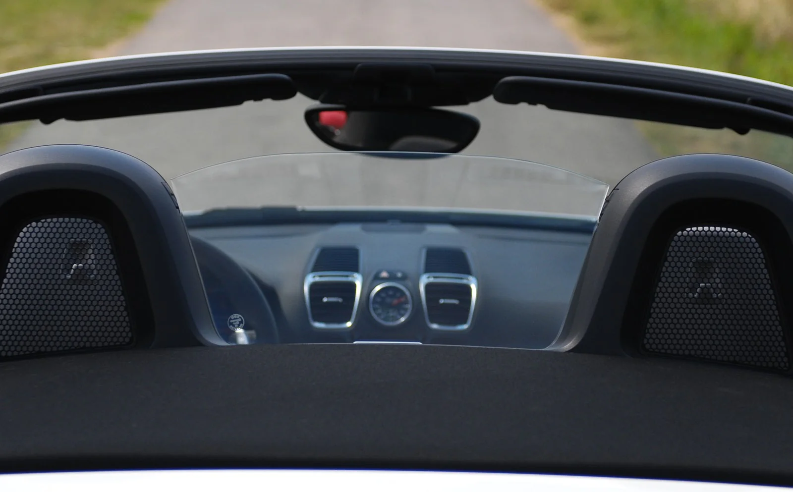 Porsche Boxster 981 MK3 LOW Clear Glass Wind Breaker / Deflector (2014 - 2016 UR-WINDSCHOTT) - Image 3