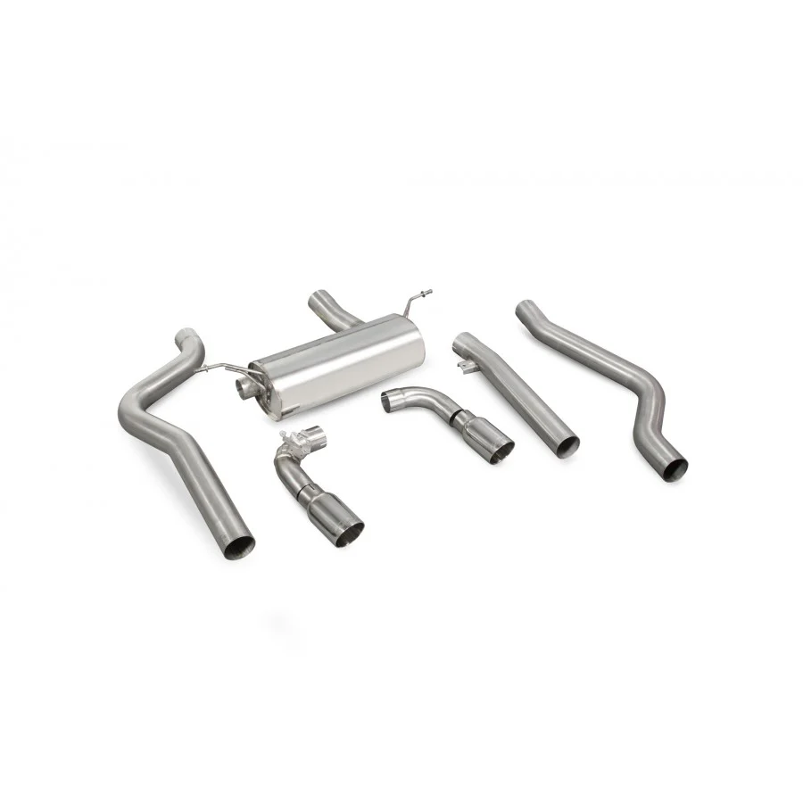 Scorpion BMW M240i (16-18) Non-Res Cat-Back System With Electronic Valves - Image 3