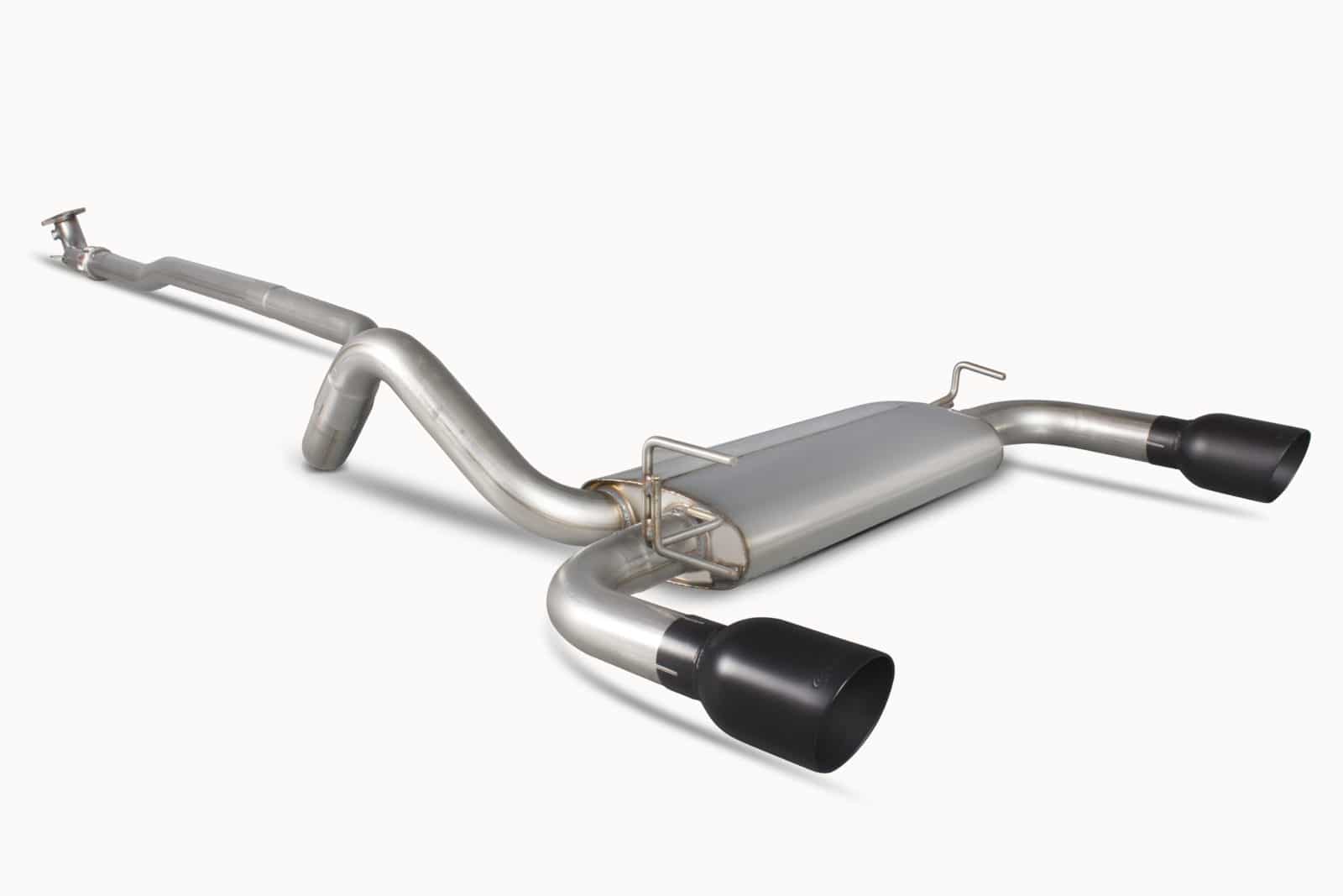 Scorpion Fiat 500 Abarth (2008-15) Non-Resonated Cat-Back Exhaust - Image 4